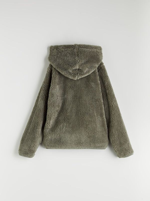 Moudda LC Waikiki - Cardigan en jersey Fille Vert terne - Tunisie 4