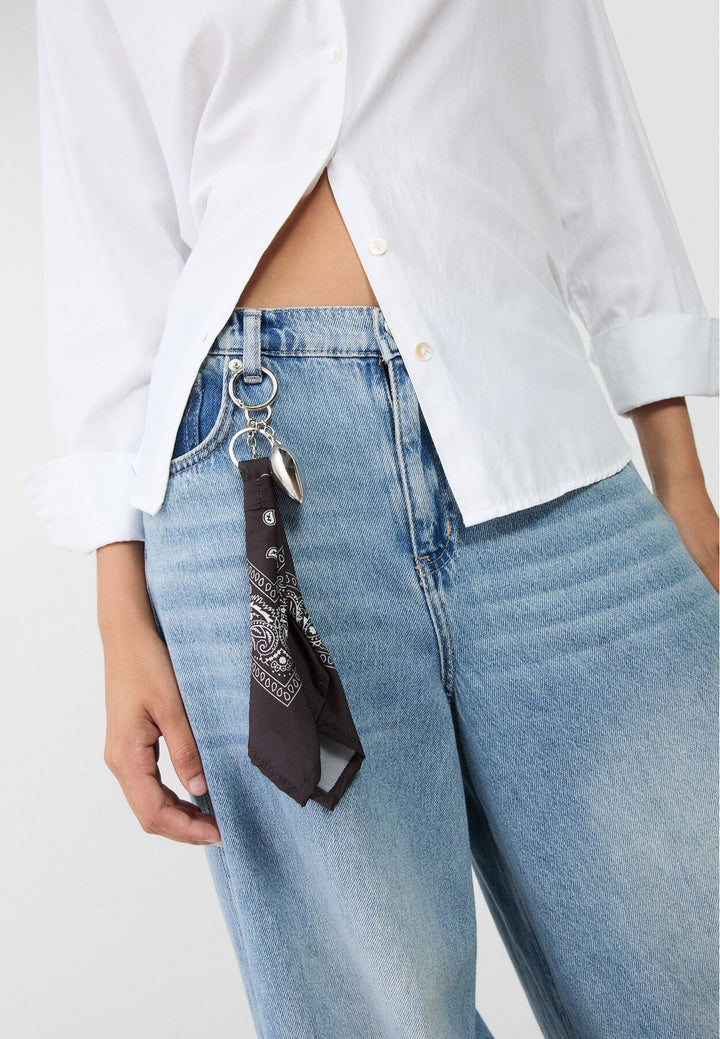 Moudda STRADIVARIUS - Porte-Clés Bandana Noir - Tunisie 5