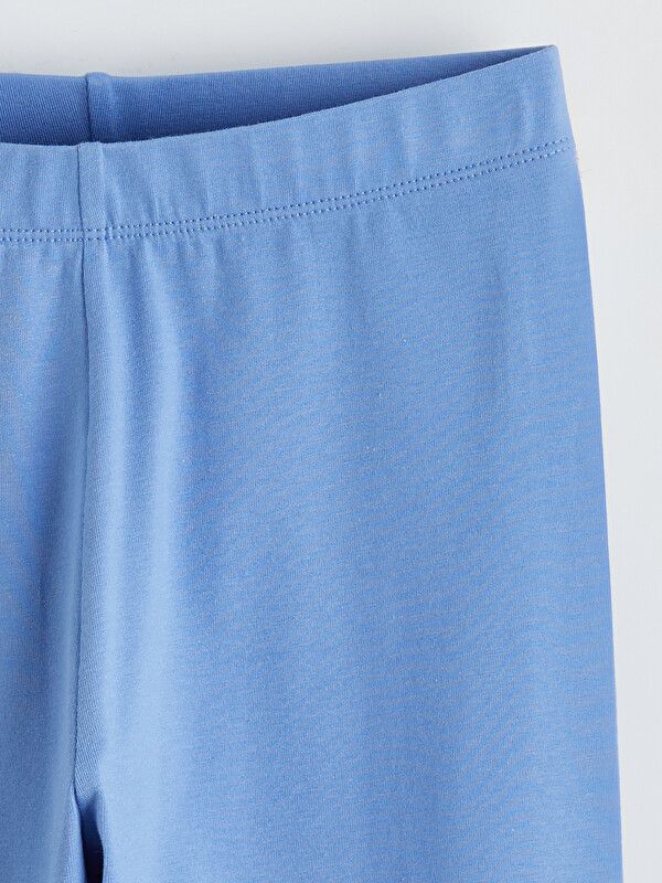 Moudda LC Waikiki - Vêtement stretch basique en jersey pour Fille couleur Bleu - Tunisie 2