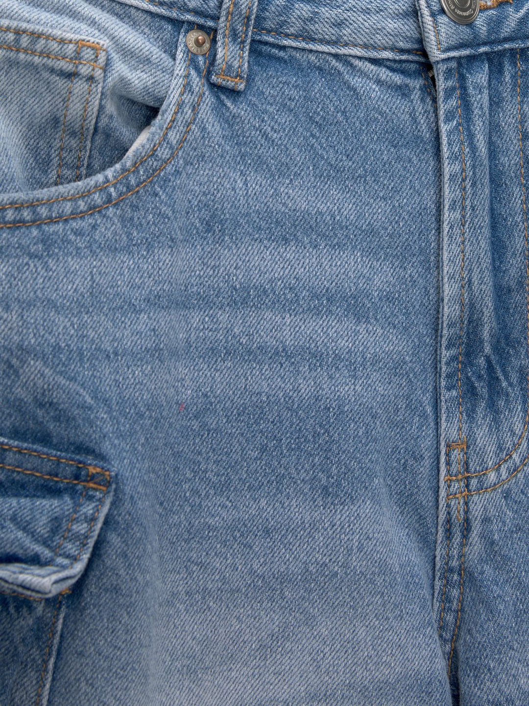 Moudda PULL & BEAR - Bermuda Cargo Longue Denim - Tunisie 6