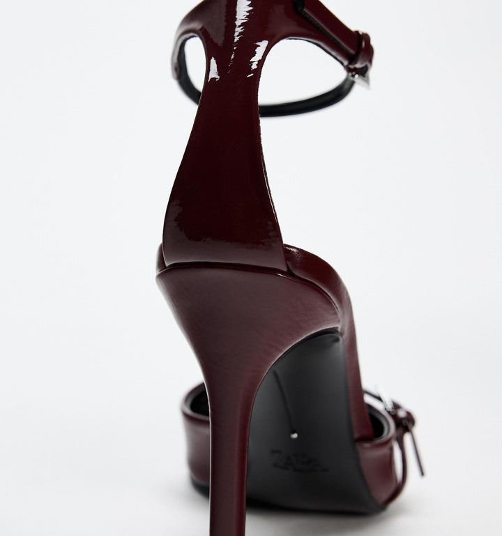 Moudda ZARA - Escarpins talon aiguille boucle bracelet - Tunisie 4