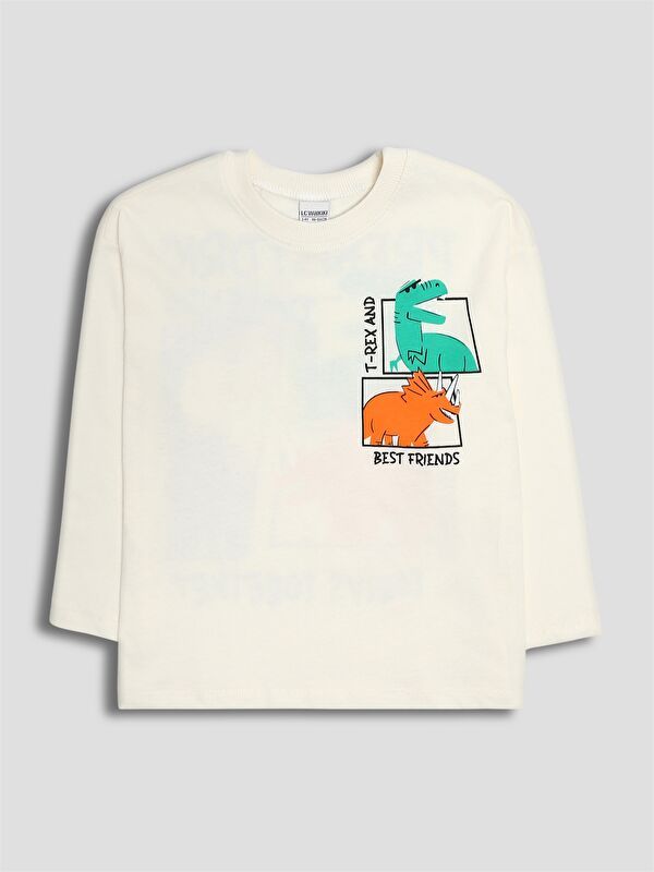 Moudda LC Waikiki - T-shirt manches longues en jersey pour Garçon - Tunisie 1
