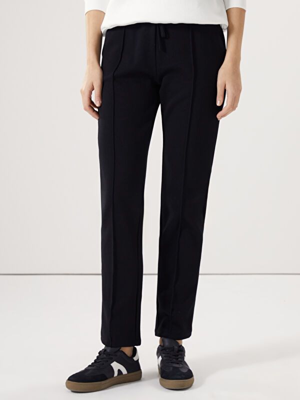Moudda LC Waikiki - Pantalon jersey Femme Noir - Tunisie 2