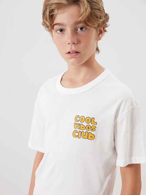 Moudda LC Waikiki - T-shirt manches courtes en jersey pour Garçon - Tunisie 1