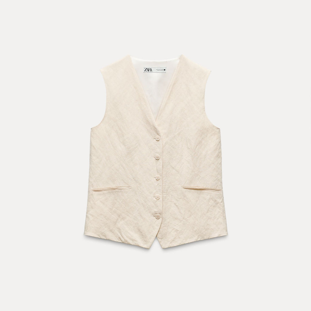 Moudda ZARA - Combinaison 550 gilet oversized fil métallique - Tunisie 2