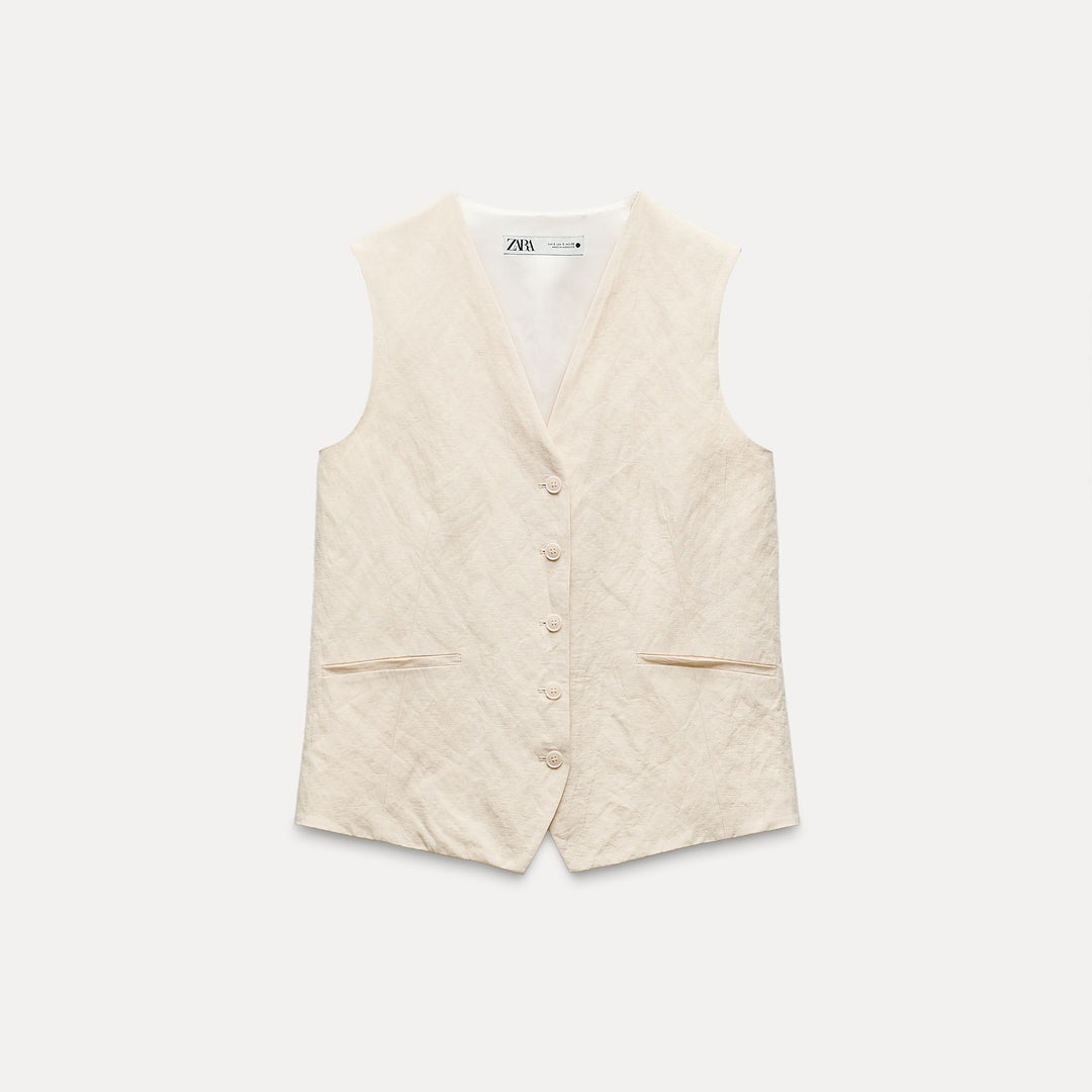 Moudda ZARA - Combinaison 550 gilet oversized fil métallique - Tunisie 2