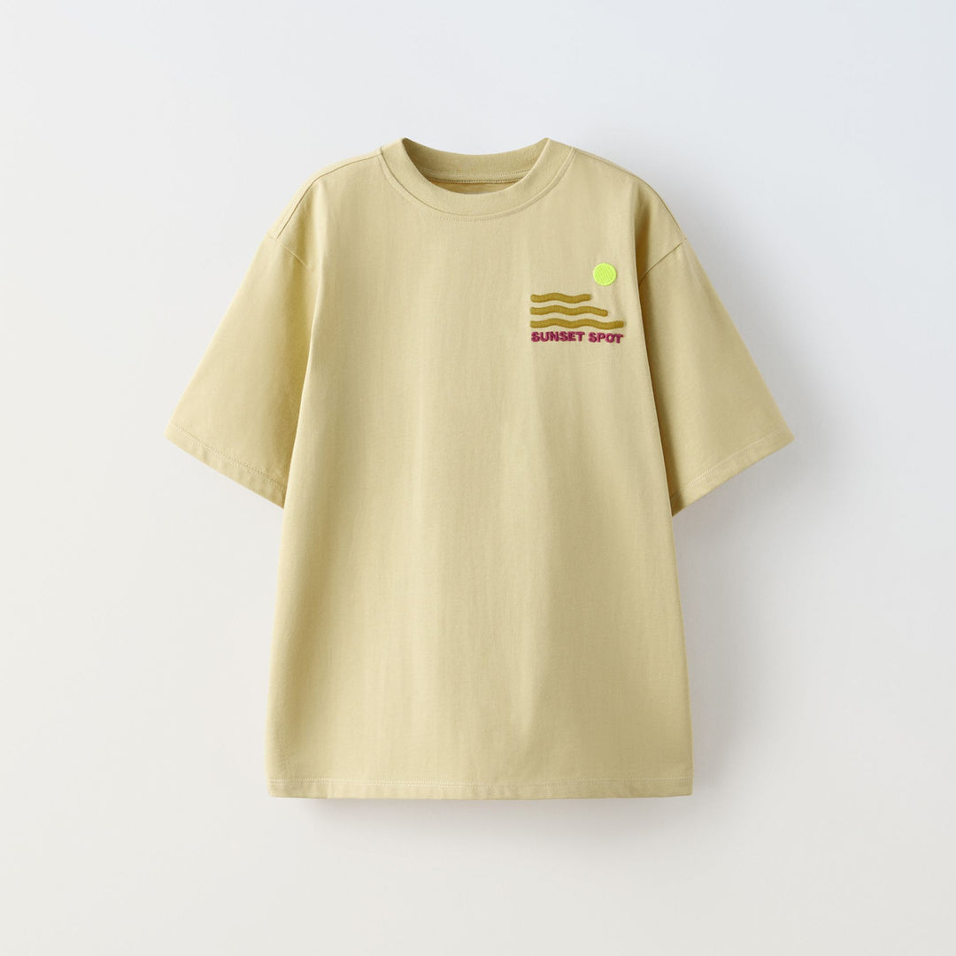 Moudda ZARA - T-shirt brodé et imprimé dos - Tunisie 1