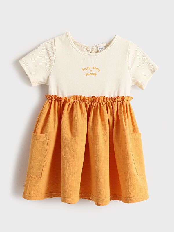 Moudda LC Waikiki - Robe manches courtes en jersey pour Fille - Tunisie 1