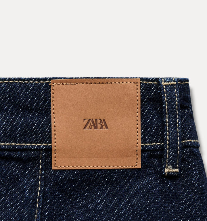Moudda ZARA - Short-jupe en jean bouton croisé coordonné - Tunisie 4