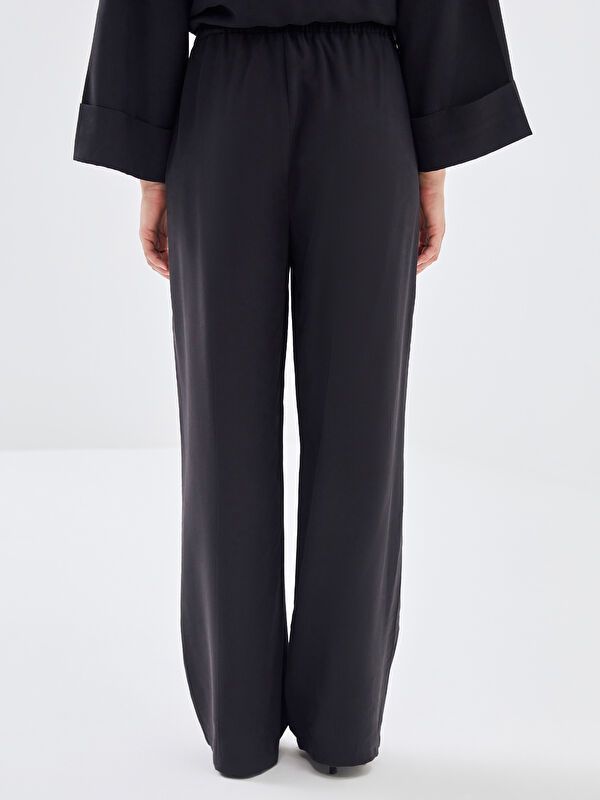 Moudda LC Waikiki - Pantalon tissé moyen Femme Noir - Tunisie 4