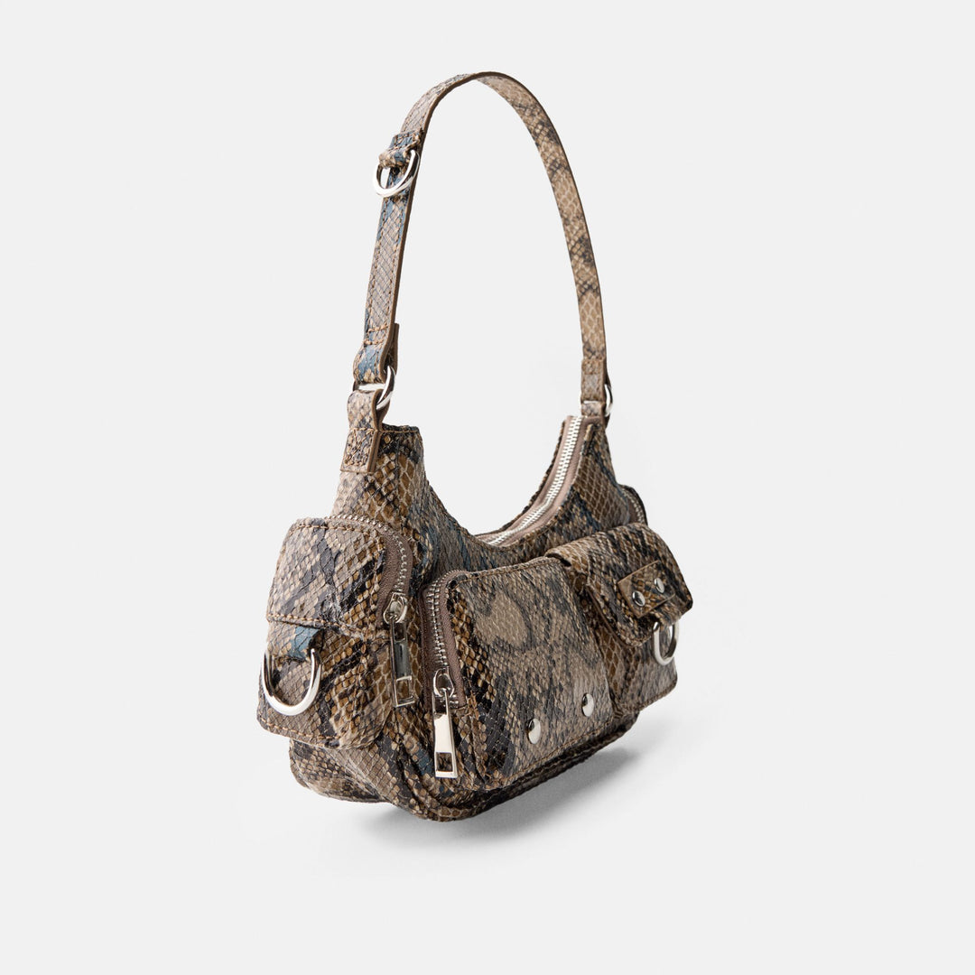 Moudda BERSHKA - Sac multi-poches effet serpent - Tunisie 1