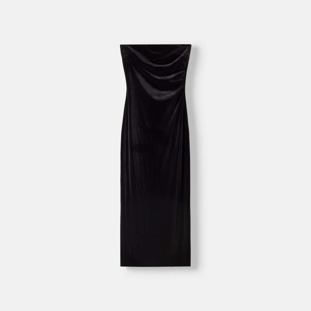 Moudda BERSHKA - Robe mi-longue bandeau en velours - Tunisie 1