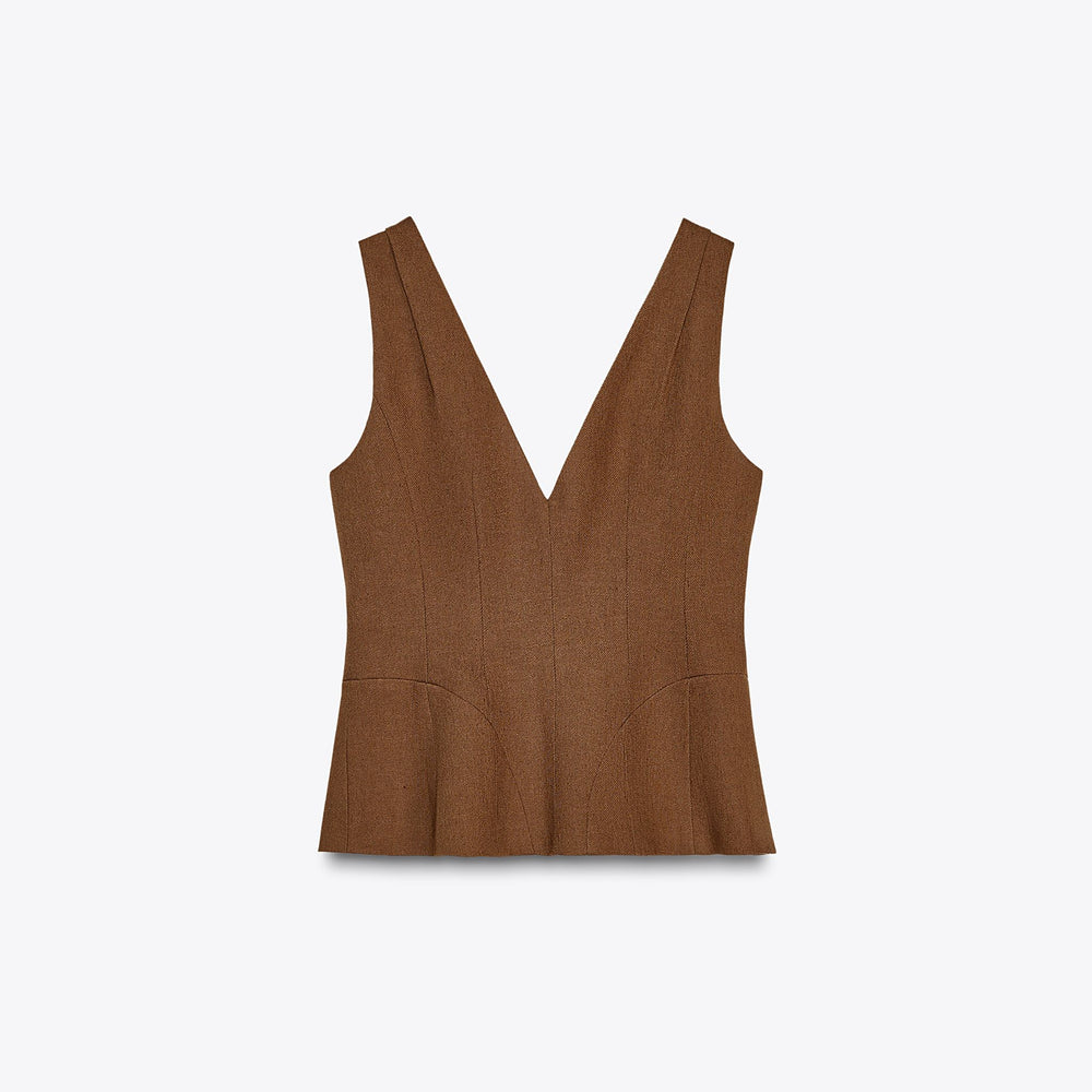 Moudda ZARA - Gilet Court - Volume & Boutons - Tunisie 2