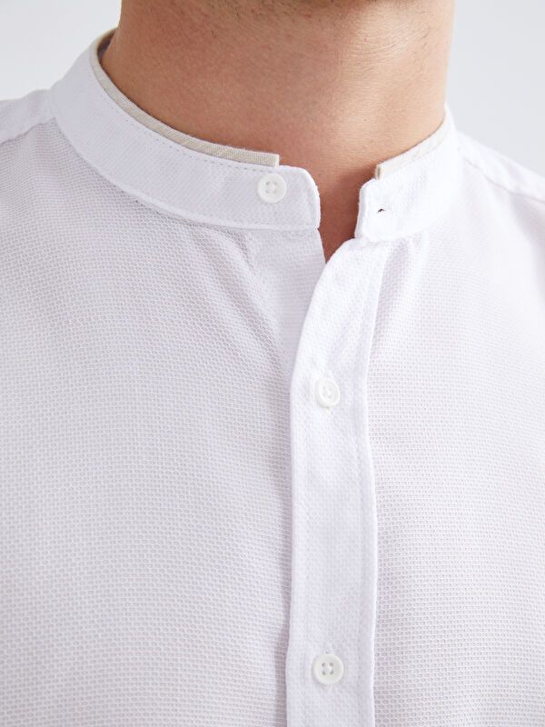 Moudda LC Waikiki - Chemise tissée à manches longues pour Hommes - Tunisie 3