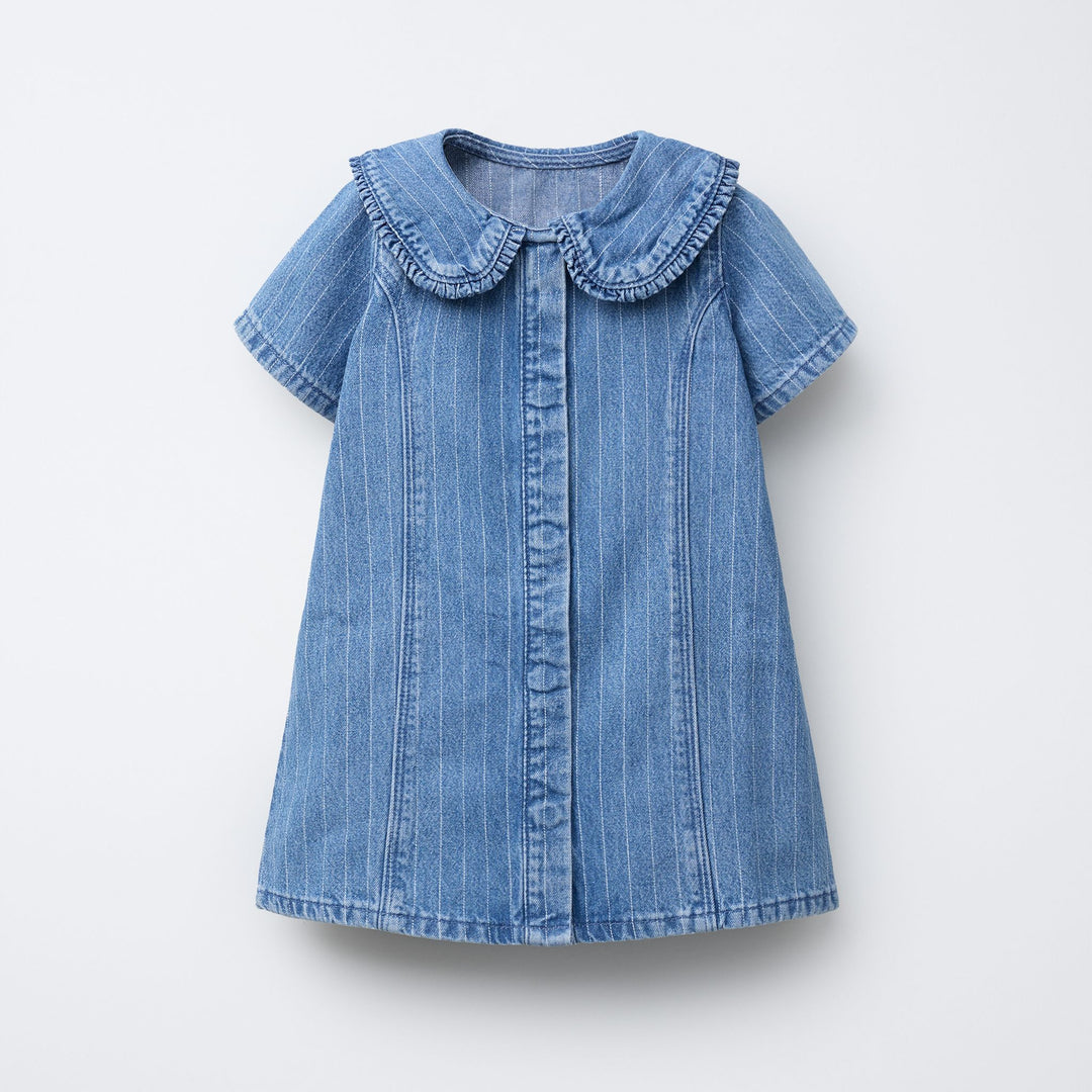 Moudda ZARA - Robe Denim Enfant - Rayures & Col - Tunisie 1
