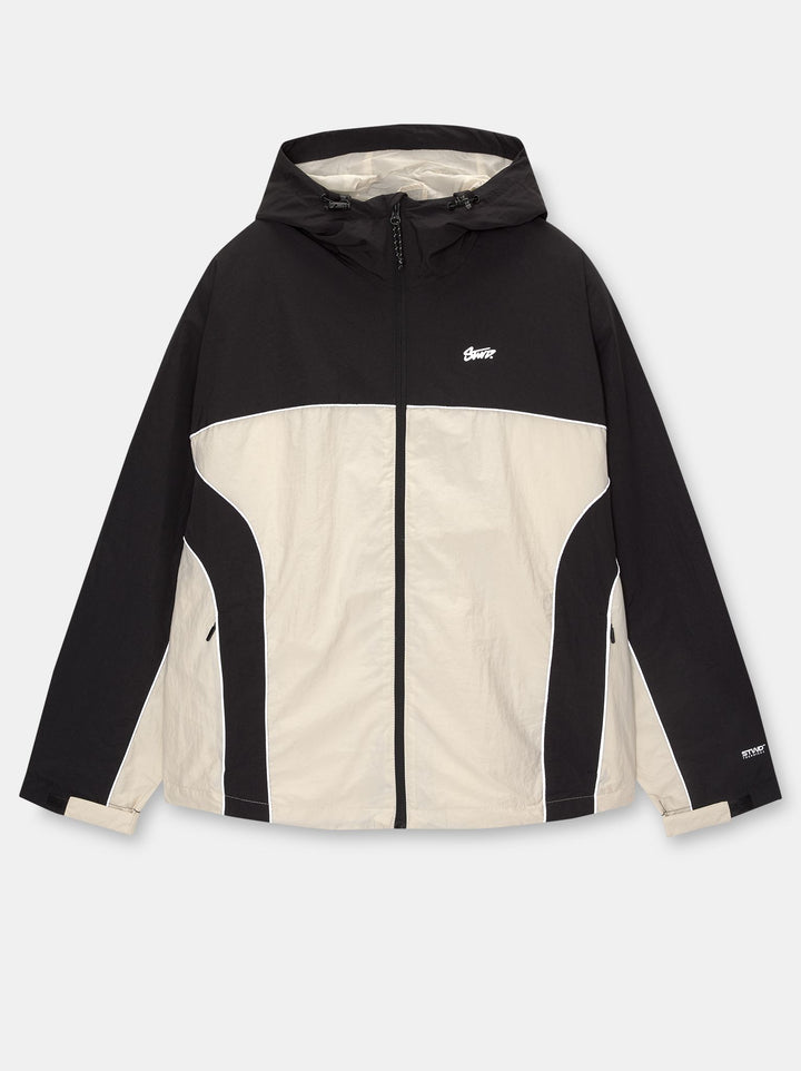 Moudda PULL & BEAR - Imperméable Panneaux Passepoils avec Capuche - Tunisie 1