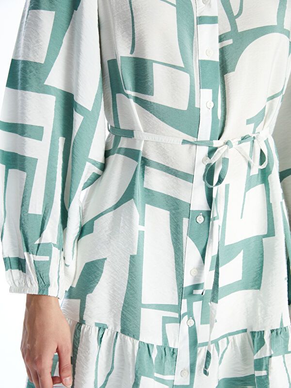 Moudda LC Waikiki - Tunique imprimée tissée cv à manches longues pour Femmes - Tunisie 3