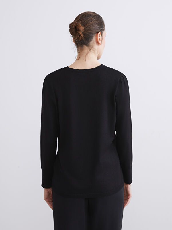 Moudda LC Waikiki - Cv tricot pullover mid pour Femmes - Tunisie 4