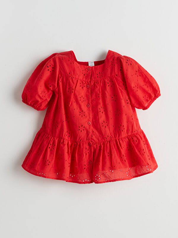 Moudda LC Waikiki - Robe manches courtes en tissu pour Fille - Tunisie 1