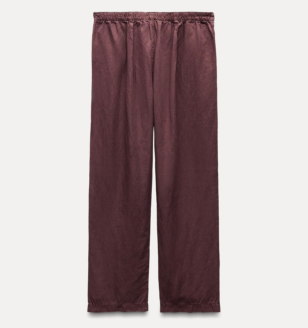 Moudda ZARA - Set pantalon lin pyjama - Tunisie 2