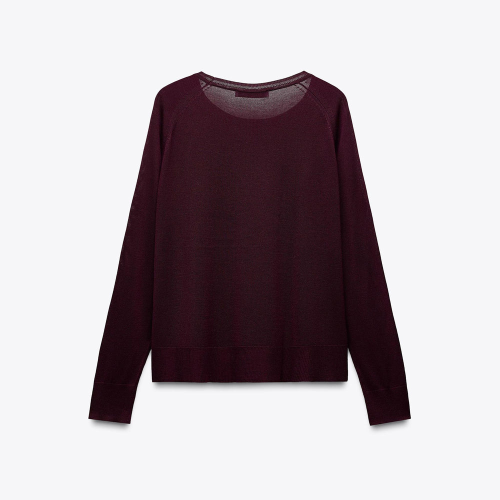 Moudda ZARA - Nouveau Pull - Col Caja & Manches Raglan - Tunisie 2
