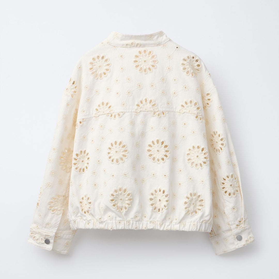 Moudda ZARA - Veste Fille - Broderie Suisse Bicolore - Tunisie 2