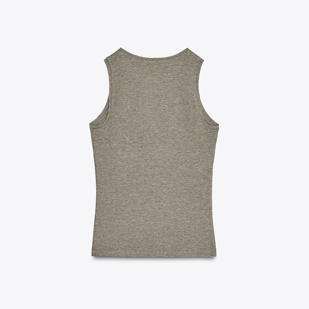 Moudda ZARA - T-Shirt - Col Rond & Carreaux - Tunisie 2