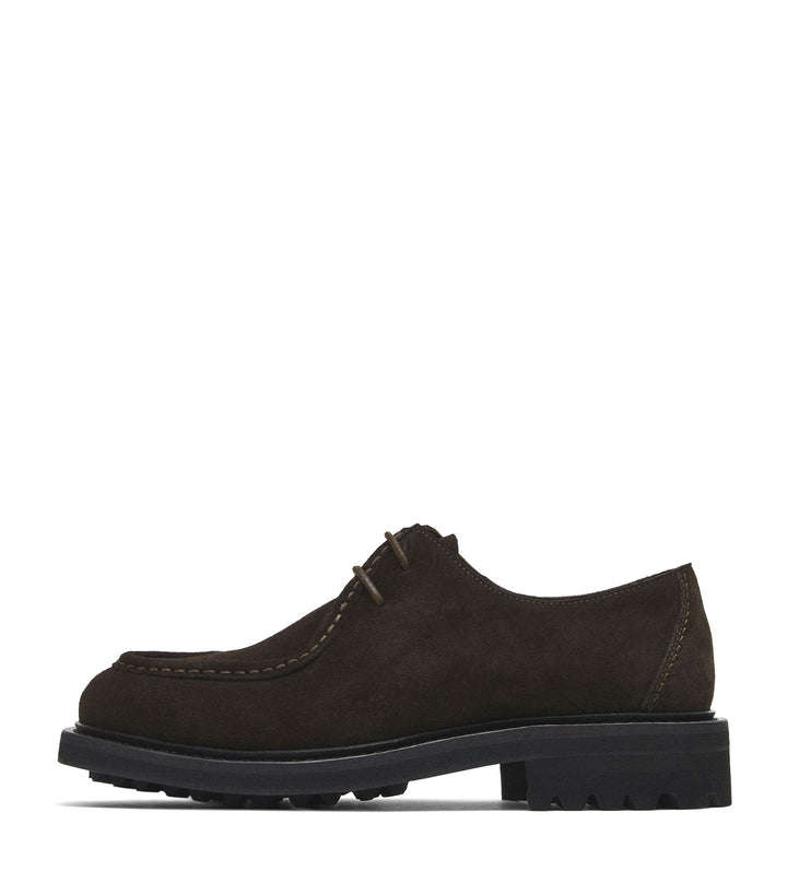 Moudda Massimo Dutti - Chaussure bordeaux daim St. Moritz - Tunisie 3