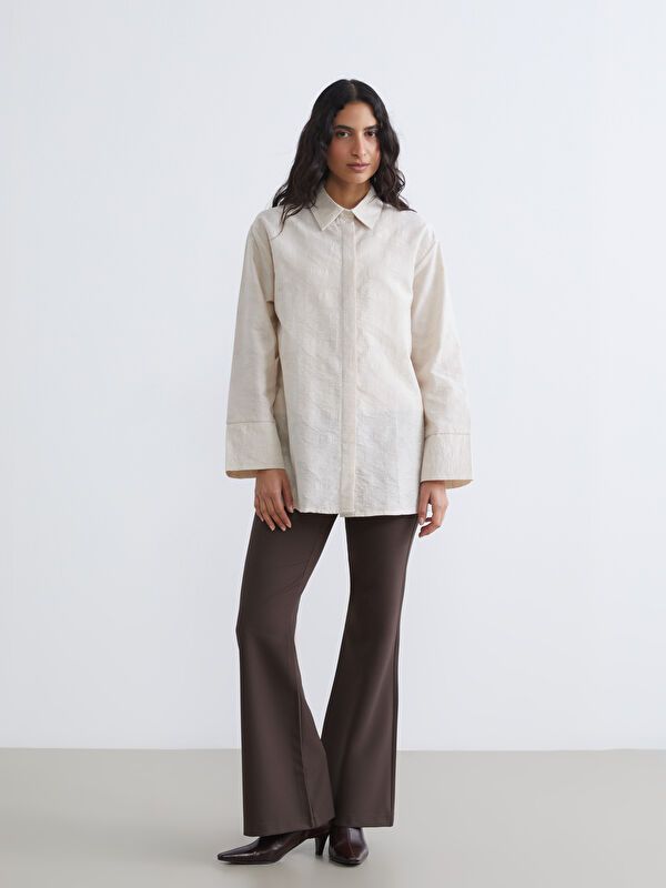 Moudda LC Waikiki - Tunique manches longues en tissu pour Femme - Tunisie 2