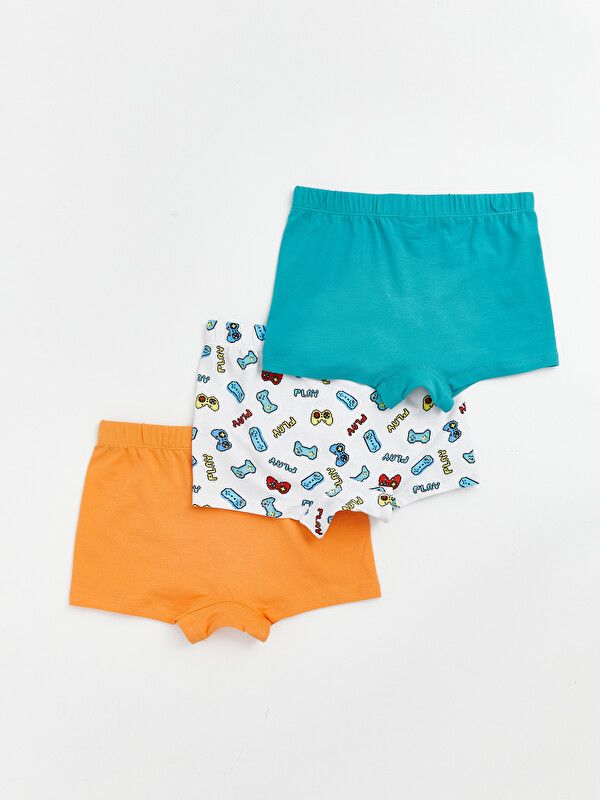 Moudda LC Waikiki - Boxer en jersey pour Garçon couleur Blanc imprimé - Tunisie 2