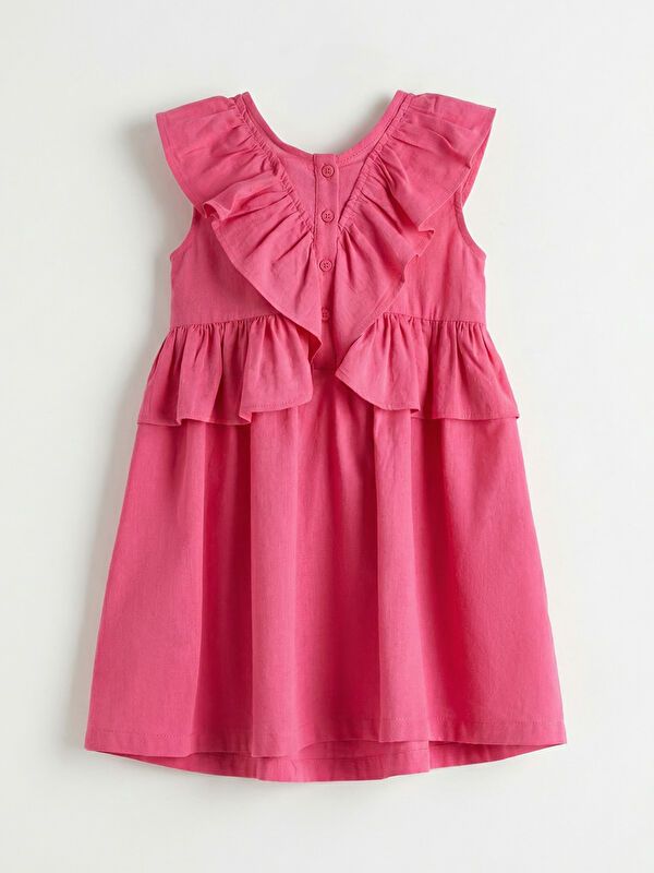 Moudda LC Waikiki - Robe manches courtes en tissu pour Fille - Tunisie 2