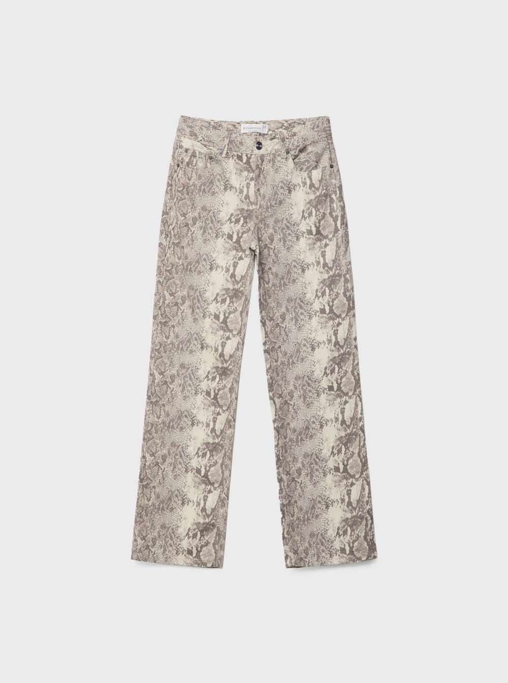 Moudda STRADIVARIUS - Jean Straight Fit Taille Basse Imprimé - Tunisie 2
