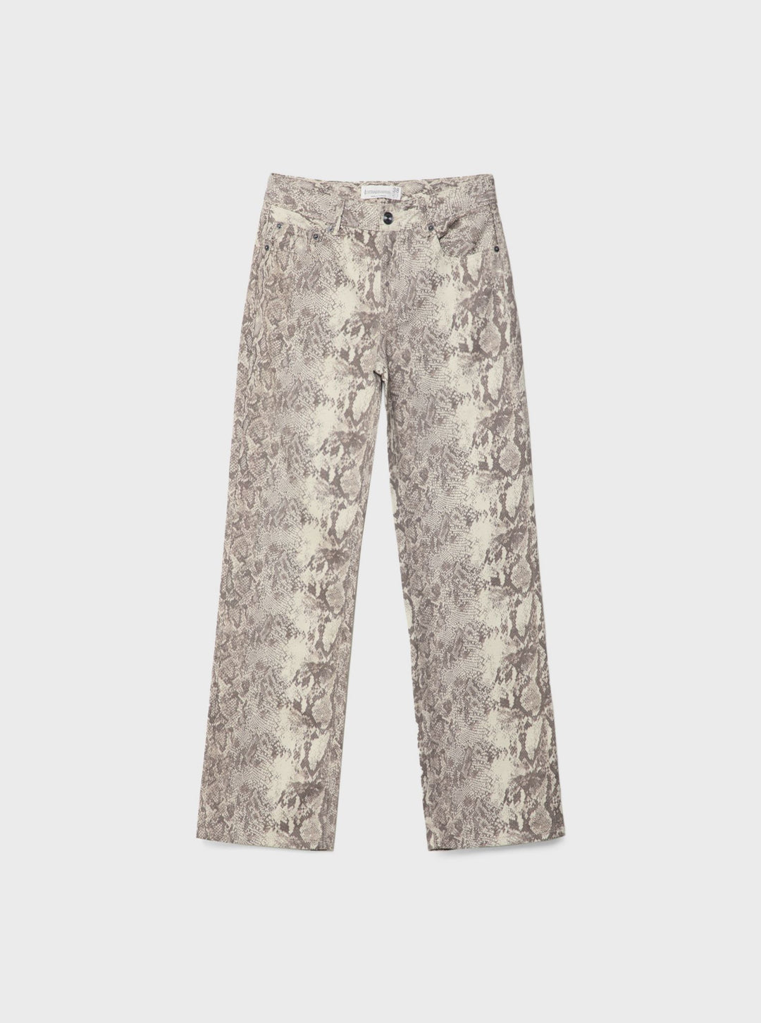 Moudda STRADIVARIUS - Jean Straight Fit Taille Basse Imprimé - Tunisie 2