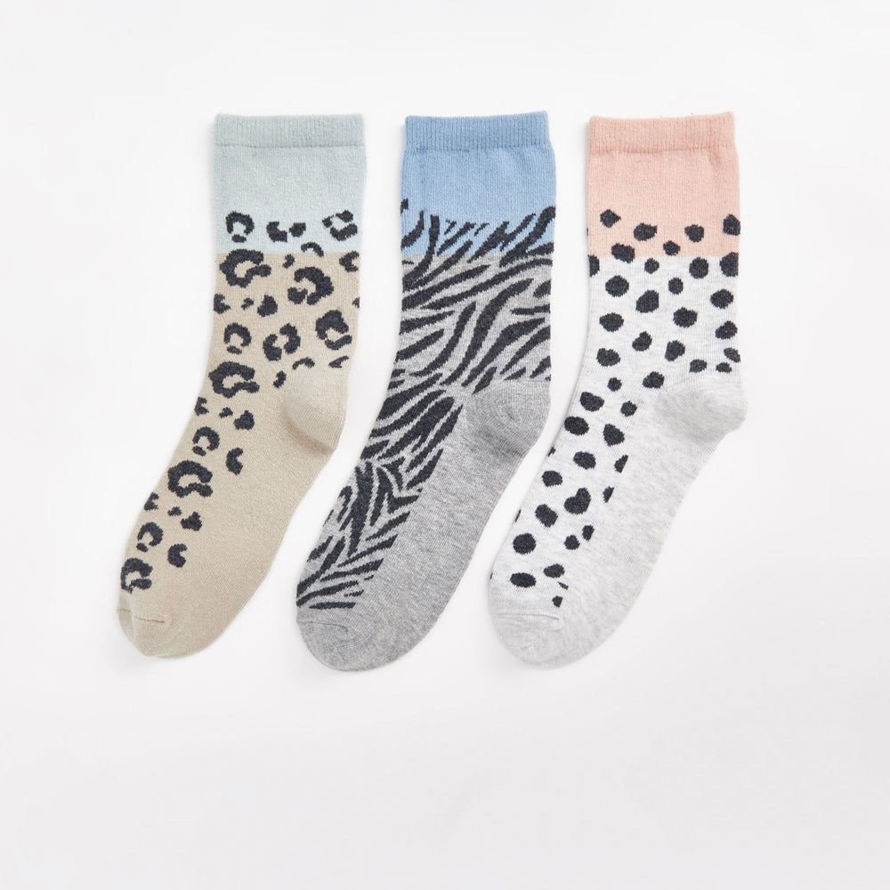 Moudda LC Waikiki - Chaussettes courtes Femme Gris clair - Tunisie 2