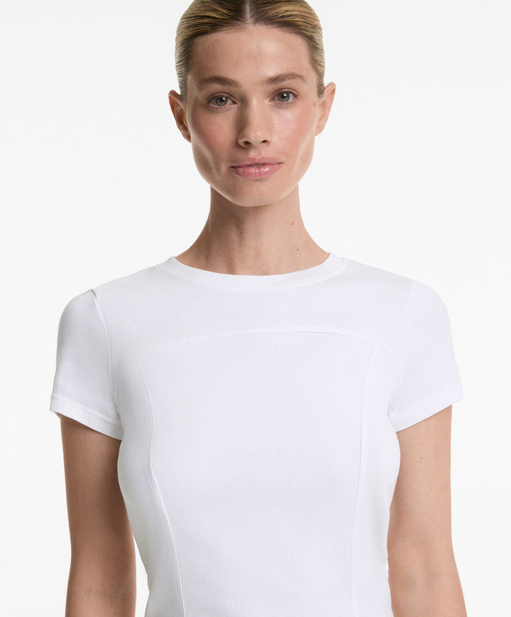 Moudda Oysho - T-Shirt Manches Courtes - Surpiqûre Overlock - Tunisie 3