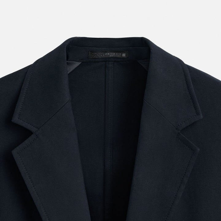 Moudda ZARA - Blazer - Technique & Coton Marine - Tunisie 3