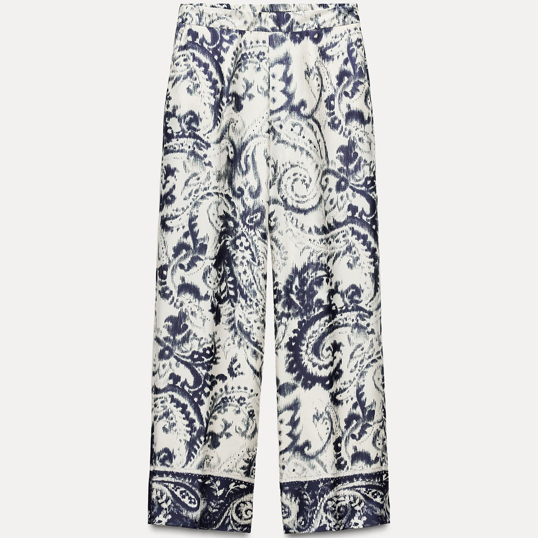 Moudda ZARA - Set pantalon imprimé taille élastique - Tunisie 1