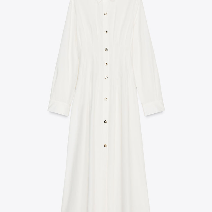 Moudda ZARA - Robe Chemisier Popeline - Fronce Taille - Tunisie 1