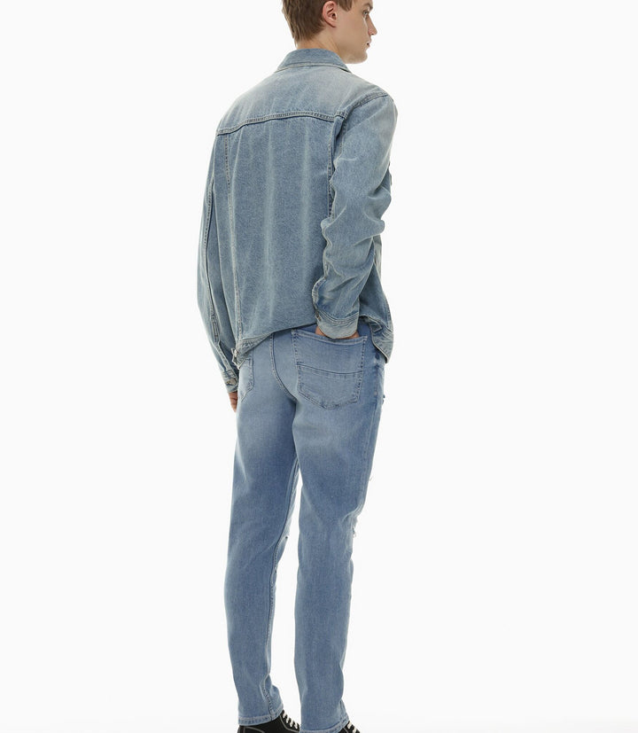 Moudda Lefties - Pantalon Denim Skinny - Rips and Repairs - Tunisie 3