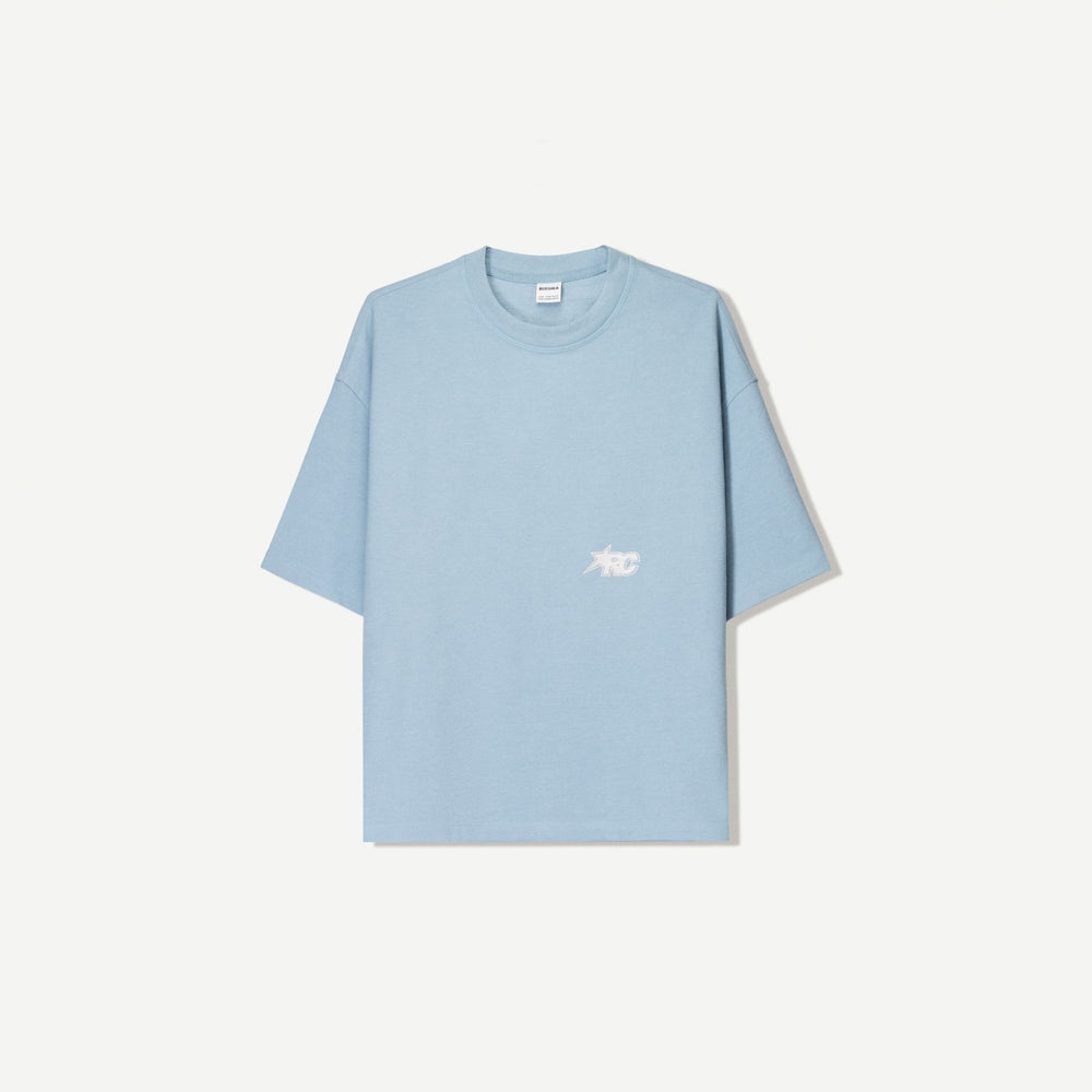 Moudda BERSHKA - T-Shirt Boxy - Tissu Structure & Broderie - Tunisie 2
