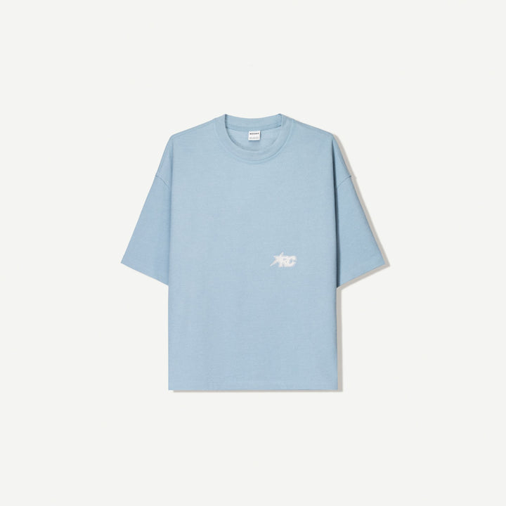 Moudda BERSHKA - T-Shirt Boxy - Tissu Structure & Broderie - Tunisie 2