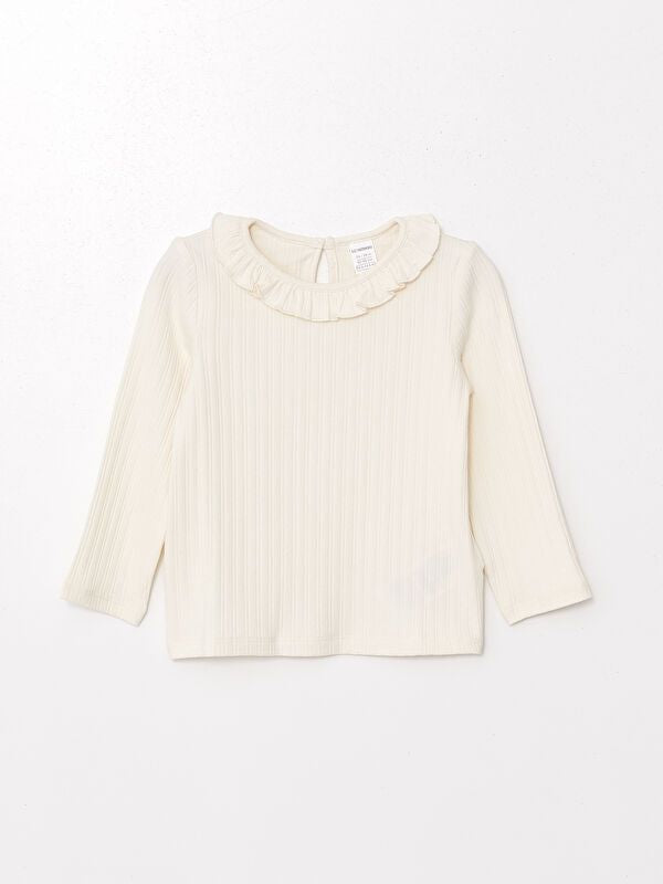 Moudda LC Waikiki - Boîtier de Jersey basique à manches longues pour Filles - Tunisie 1