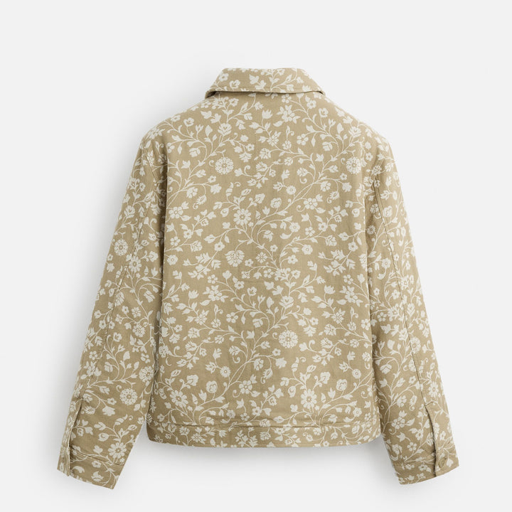 Moudda ZARA - Veste - Jacquard Fleurs (Février) - Tunisie 2