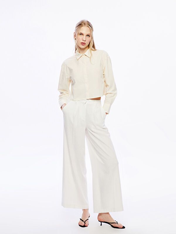 Moudda LC Waikiki - Chemise tissée à manches longues pour Femmes - Tunisie 2