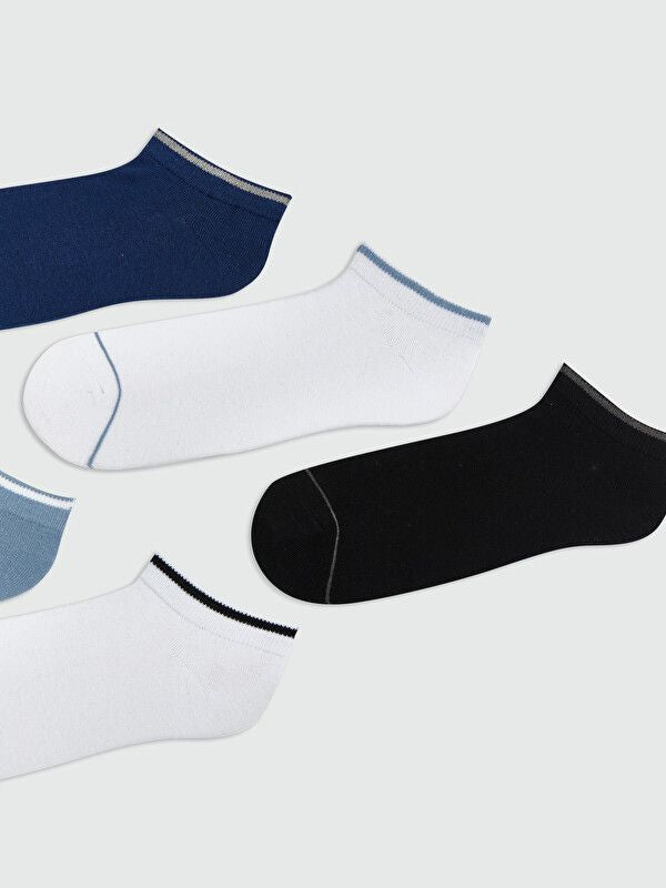 Moudda LC Waikiki - Chaussettes liner trainer (sport) pour Homme couleur Mélange teint fil - Tunisie 2