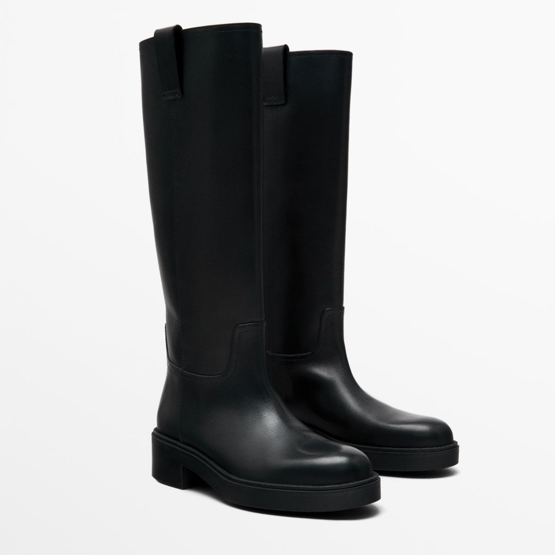 Moudda Massimo Dutti - Botte plate semelle épaisse - Tunisie 4