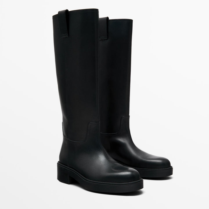 Moudda Massimo Dutti - Botte plate semelle épaisse - Tunisie 4