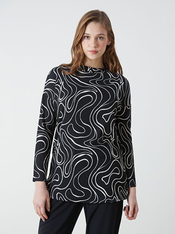 Moudda LC Waikiki - Tunique en jersey à manches longues pour Femmes - Tunisie 1