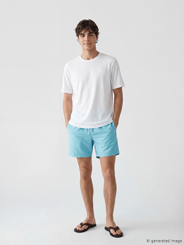 Moudda LC Waikiki - Maillot de bain pour Homme couleur Bleu - Tunisie 1
