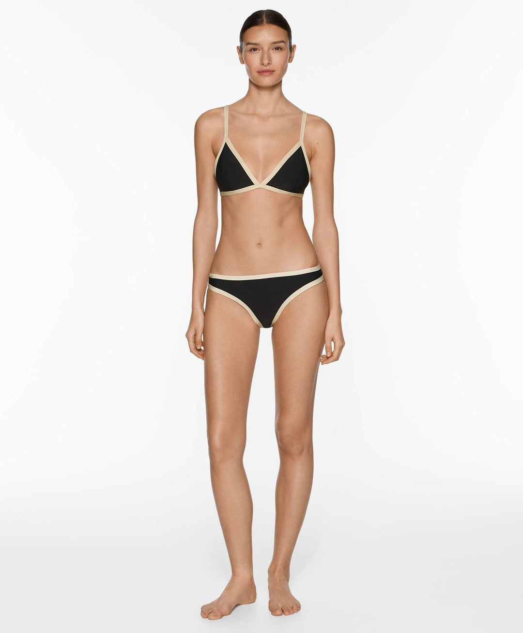 Moudda Oysho - Culotte Triangle Mousse Extra Sans Armatures Vifs Contrastés - Tunisie 1